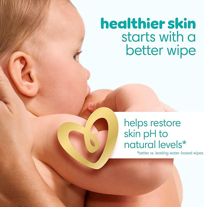 Pampers Sensitive Baby Wipes, Water Based, Hypoallergenic and Unscented, 8 Flip-Top Packs, 4 Refill Packs (1008 Wipes Total)