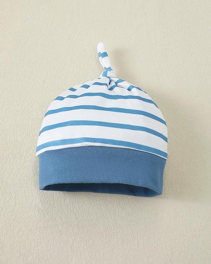 SUNNY PIGGY Baby Boy Clothes Newborn Infant Boys Outfits Romper Hat Pants 3PC Set 0-3 3-6 6-12 12-18 Month Clothing Gift