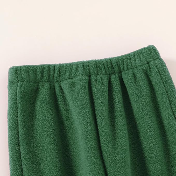 YOUNGER TREE Toddler Boy Girl Clothes Fleece Fall Winter Outfit Baby Long Sleeve Button Sweatshirt and Pants Sweatsuits Set