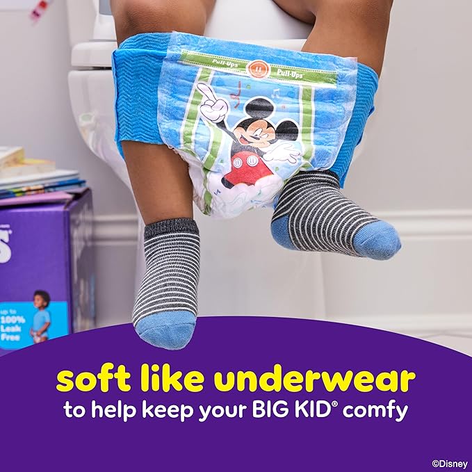 Pull-Ups Boys' Potty Training Pants, Size 3T-4T Training Underwear (32-40 lbs), 20 Count