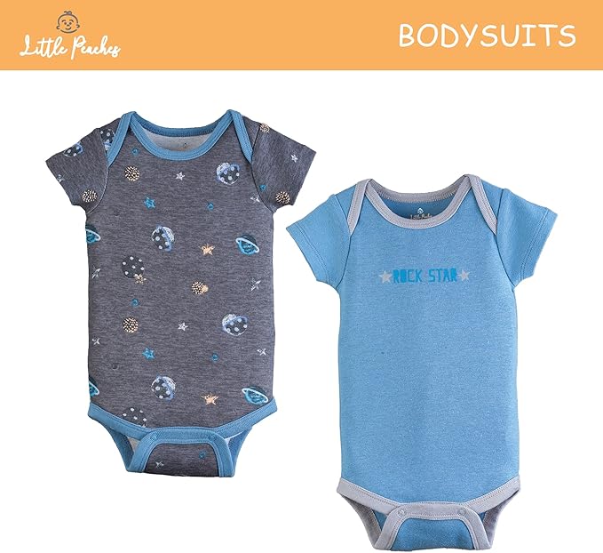 Baby Girl Clothes – 100% Cotton, Soft & Breathable Newborn Essentials and Gifts, Fits 3 to 6 Months