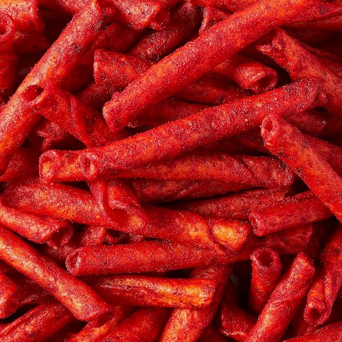 Frito Lay Fiery Mix Variety Pack, Hot & Spicy Snacks Single Serve Bags, (Pack of 40), Flamin' Hot Cheetos, Doritos, Chester's Hot Fries