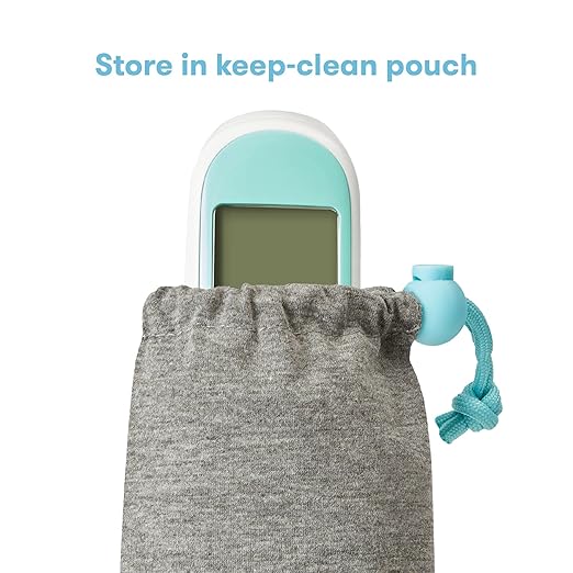 Frida Baby Thermometer, 3-in-1 Infrared Thermometer for Ear, Forehead & Touchless, Fever Thermometer for Baby, Infants, Toddlers, Kids & Adults