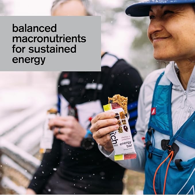 Skratch Labs Energy Bar | Variety Pack (12 Pack) | Plant Based Healthy Snack | Low Sugar, Plant Protein, Ancient Grains | Non-GMO, Gluten Free, Soy Free, Vegan, Kosher