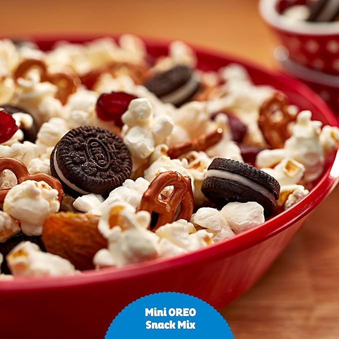 OREO Minis Chocolate Sandwich Cookies, 12 - 3.5 oz Snack Cups