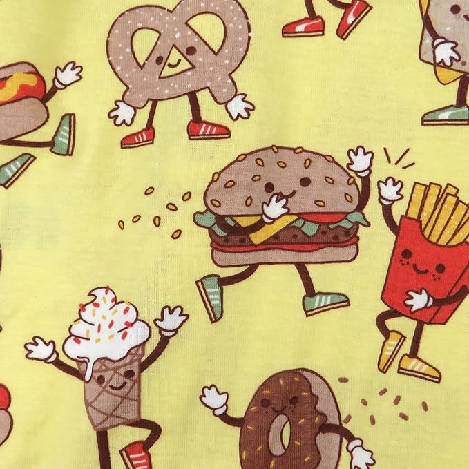 HonestBaby 2-Piece Pajamas Sleepwear Pjs 100% Organic Cotton for Baby, Toddler, Kids, Boy