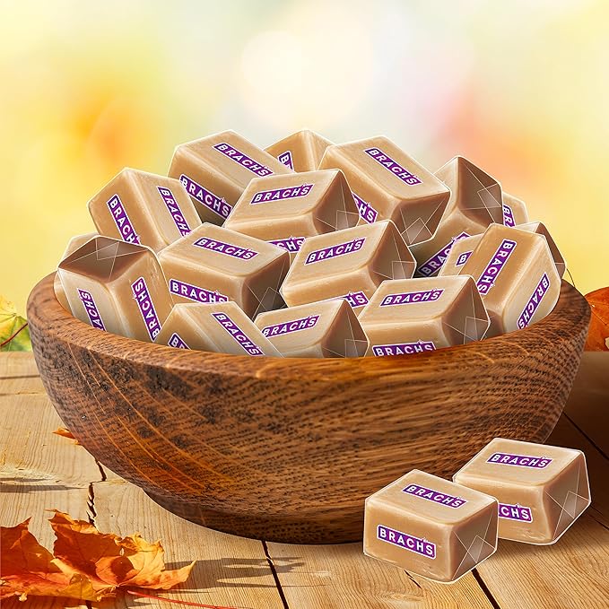Brach's Milk Maid Caramels, Halloween Candy, 10 oz Bag (Pack of 3)