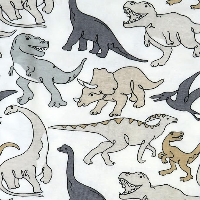 HonestBaby 2-Piece Pajamas Sleepwear Pjs 100% Organic Cotton for Baby, Toddler, Kids, Boy