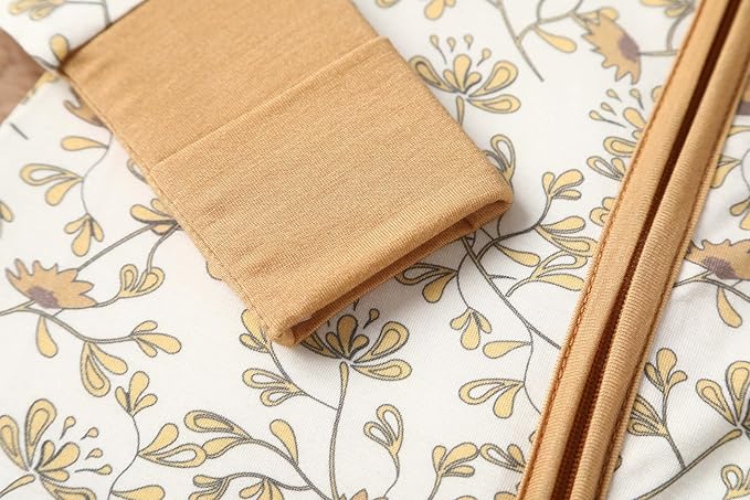 OPAWO Viscose from Bamboo Baby Pajamas Girl 2pack Mittens Cuff 2 Way Zipper Soft Footless Sleeper Baby Boy One-Piece Romper