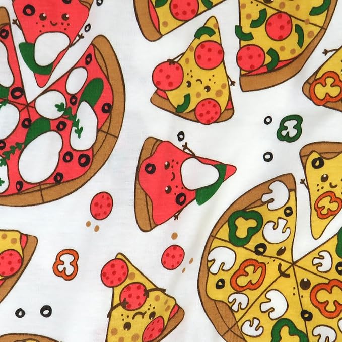 HonestBaby 2-Piece Pajamas Sleepwear Pjs 100% Organic Cotton for Baby, Toddler, Kids, Boy