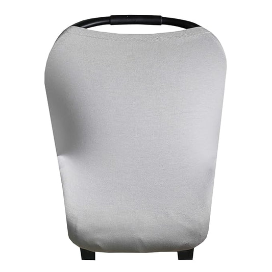 Copper Pearl Multi-Use Cover: Car Seat Covers, Nursing Cover, and Stroller Cover for Sun - Stretchy Fabric, All-Season Use, Stylish Designs, Easy Access for Moms - Stone