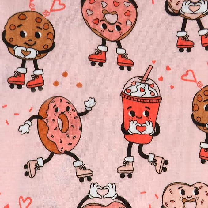 HonestBaby unisex-baby Celebration 2-piece Pajamas Sleepwear Pjs 100% Organic Cotton for Baby, Toddler, Kids