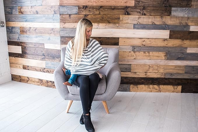 Harbor Multi-Use Cover: Car Seat, Nursing, Stroller - Stretchy Fabric, All-Season, Stylish Designs, Easy Access