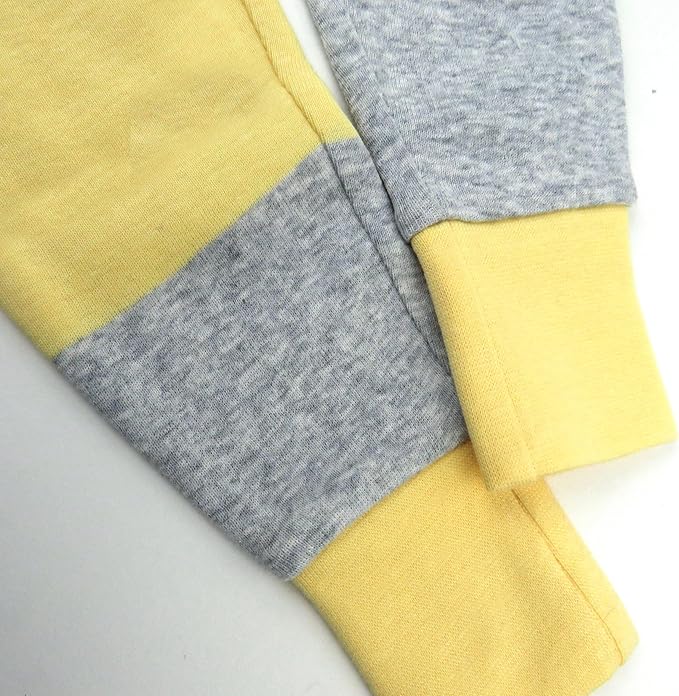 HonestBaby 4 Piece Pajamas Sleepwear Pjs 100% Organic Cotton for Infant Baby and Toddler Boys, Girls, Unisex