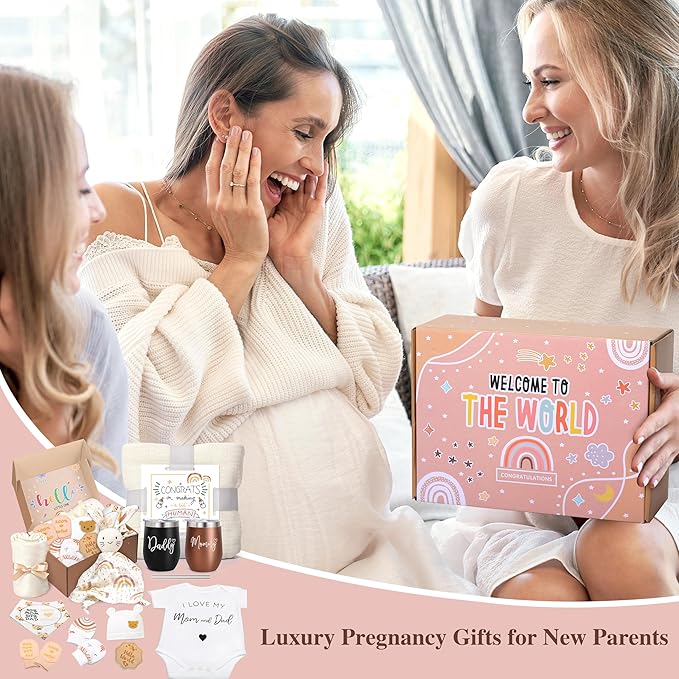 New Mom Gifts for Women, Pregnancy Gifts for New Parents Expecting Mom, Gender Reveal Gifts, Baby Shower Gifts for Mom to Be, Pregnancy Gifts for First Time Moms
