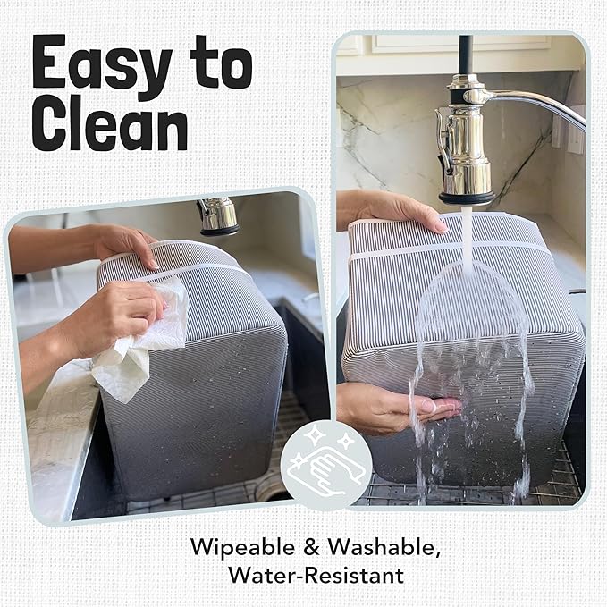 Lily Miles Baby Diaper Caddy - Organizer Tote for Infant Boy or Girl - Baby Shower Basket - Nursery Must Haves - Registry Favorites - Newborn Caddie Car Travel - Gray/Mint, Extra Large