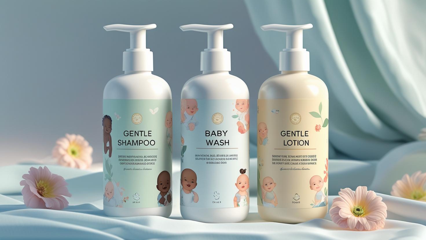 Baby Shampoo, Wash & Lotion