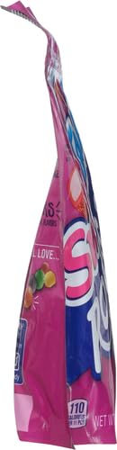 SweeTARTS Rope Bites Candy, Mixed Fruit, 8 Ounce Resealable Bag (Pack of 3)