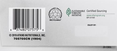 Atkins Endulge Chocolate Peanut Candies, Dessert Favorite, 0g Sugar, 20 Count