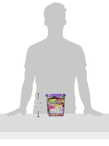 Laffy Taffy Candy, Assorted Fruit Flavored Taffy Candy, Sour Apple, Cherry, Strawberry & Banana Flavors (145 Pieces) (Pack of 2)