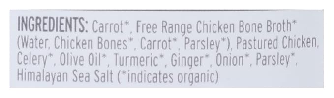 Serenity Kids Bone Broth Puree Made With Organic Veggies | Clean Label Project Purity Award Certified | 3.5 Ounce BPA-Free Pouch | Pasture Raised Turmeric Chicken | 1 Count (Pack of 2)