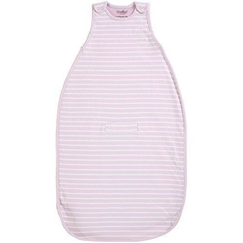 Woolino Merino Wool & Organic Cotton Baby Sleep Sack 2-24 Months – Ultimate 4-Season Baby Sleeping Bag, Universal Size Wearable Blanket, 2-Way Zipper & Adjustable Fit, Year-Round Use – Lilac