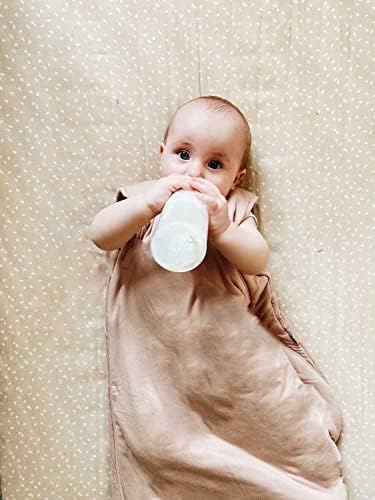 GUNAMUNA günamüna Unisex Baby, Toddler Wearable Blanket, Sleeping Bag Bamboo Rayon, Sleep Sack with Diaper Zipper, 1.0 TOG