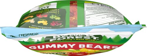 Black Forest Gummy, Bears, Fruit Flavor, Deliciously Juicy, Made with Real Fruit Juice, 10 oz (Pack of 2)