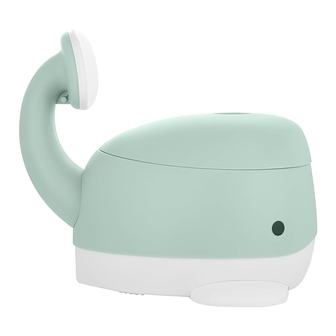 Kindsgut Potty Training Toilet in Whale Design, Designed in Germany, Potty Training in a Beautiful Design, Aquamarine