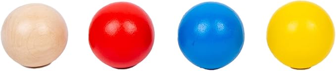 Adena Montessori Tracker Ball Drop Toys Wooden Toys for 1 2 3 Years Old Toddlers Montessori-Inspired Toys for Babies