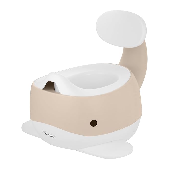 Kindsgut Potty Training Toilet in Whale Design, Designed in Germany, Potty Training in a Beautiful Design, Sand