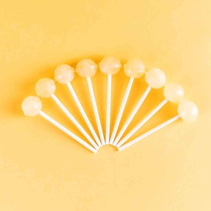 Dum Dums Birthday Cake Lollipops - Bulk Candy Bag with Lollipops Individually Wrapped, Single Flavor Gourmet Suckers - 50 Count