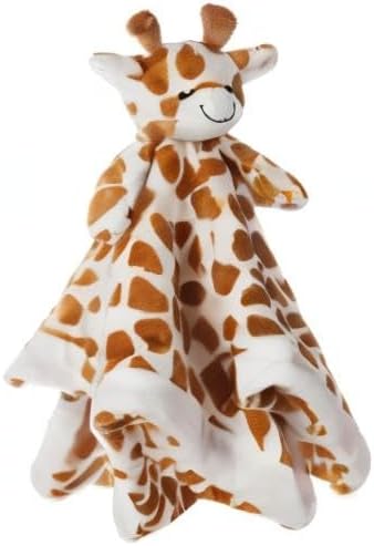 Apricot Lamb Luxury Snuggle Plush Cute Giraffe Infant Stuffed Animals Security Blanket Nursery Character Blanket (Yellow Giraffe, 14 Inches)