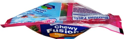 SweeTARTS Chewy Fusions Candy, Fruit Punch Medley, 9 Ounce (Pack of 2)