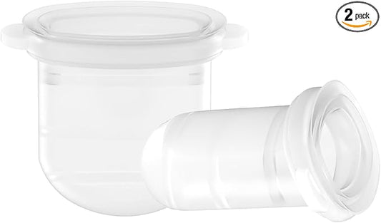 2pcs Silicone Diaphragm Compatible with Momcozy Mobile Style M6, Replace for M6 Breast Pump Replacement Accessories, Fit for Momcozy Pump Part, Not Original Parts