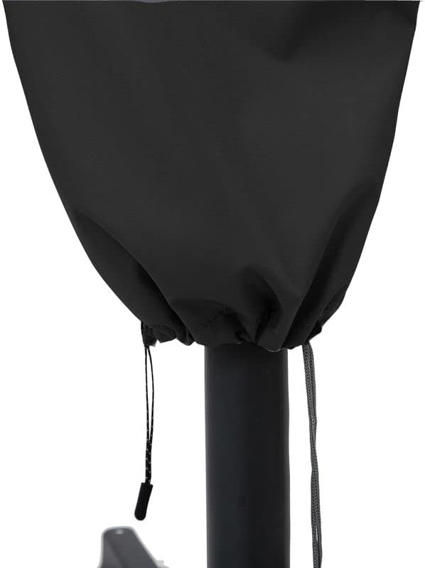 Patio Umbrella Cover for 9ft to 11ft Offset Umbrella, Water Resistant, Curved Cantilever and Straight Pole Parasol Outdoor Umbrellas Cover with Zipper and Rod