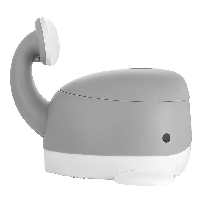 Kindsgut Potty Training Toilet in Whale Design, Designed in Germany, Potty Training in a Beautiful Design, Dark Grey