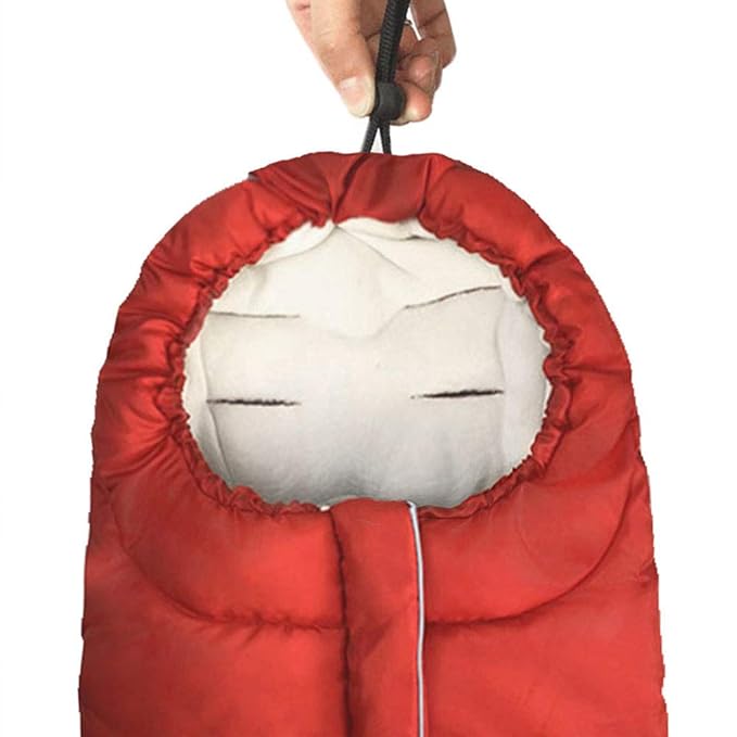 Winter Outdoor Tour Waterproof Baby Stroller Footmuff, Cozy Warm Toddler Sleeping Bag for Most Pushchair, Jogger, Strap Position Adjustable Stroller Blanket