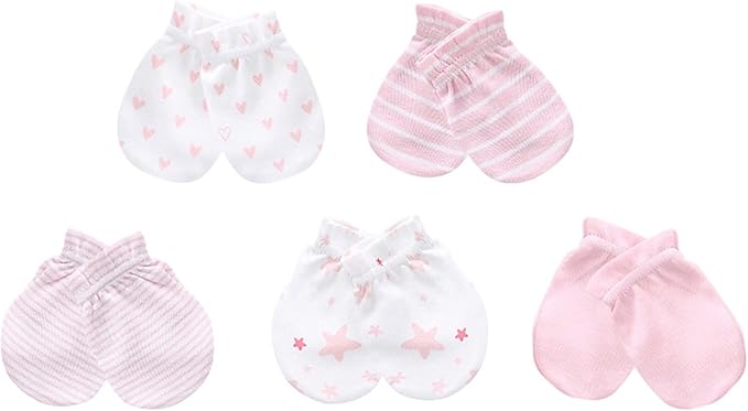 Newborn Layette Gift Set Bodysuits Pants for Baby Girl and Boy 24 Piece 100% Cotton Essentials and Accessories