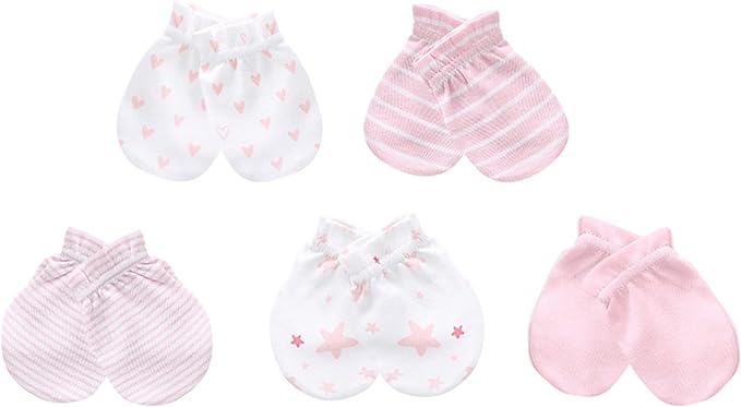 Newborn Layette Gift Set Bodysuits Pants for Baby Girl and Boy 24 Piece 100% Cotton Essentials and Accessories