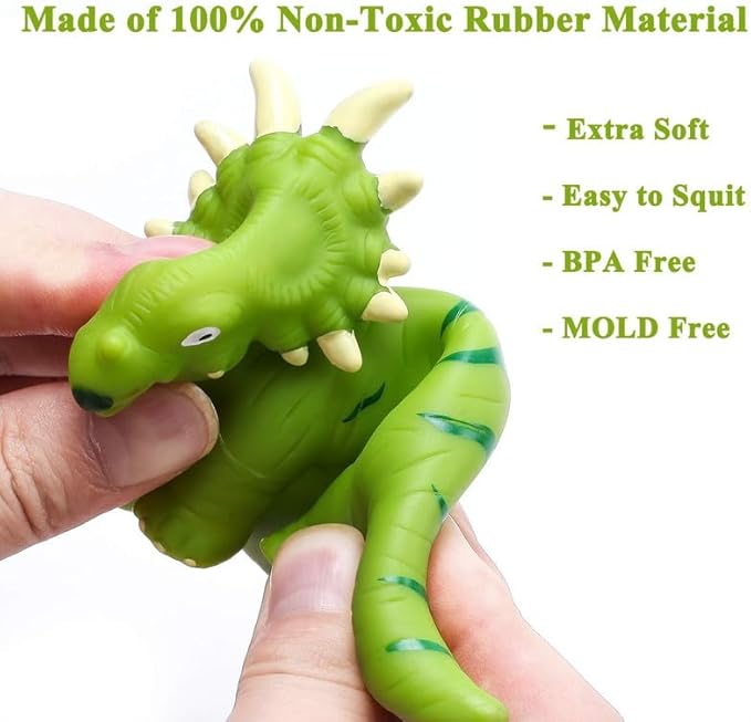 Hely Cancy Dinosaur Bath Toys - Squirt & Pool Toys for Kids