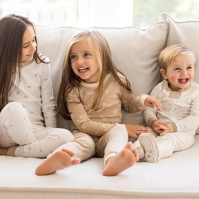 Burt's Bees Baby baby-boys Sleeper Pjs, 100% Organic Cotton, One-piece Footie, Zip Up Jumpsuit, Snug Fit Pajamas