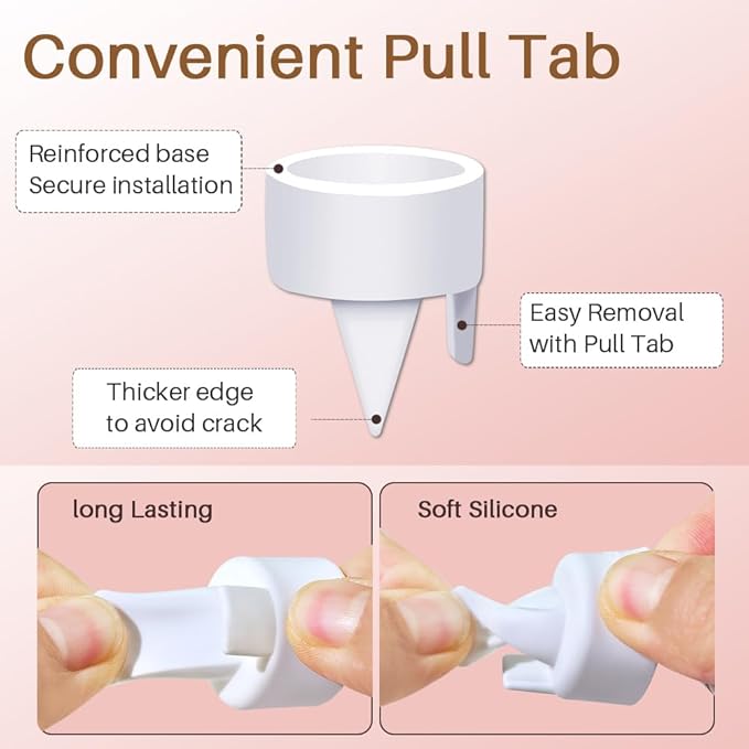 PumpMom-us 21mm and 24mm Oval Flanges Compatible with Spectra S2 S1 9 Plus Pump Parts, Replacement Breast Shield and Duckbill Valves for Spectra Pump Accessories (21mm + 24mm)