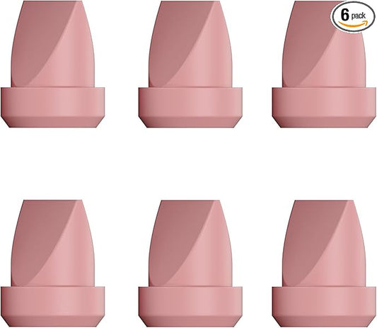 6pcs Duckbill Valves Compatible with Momcozy M5/M5/M6/V1/V1 Pro/V2/V2 Pro, Replace for Momcozy Breast Pump Replacement Accessories, Fit for Mom Cozy Pump Part, Not Original Parts, Red