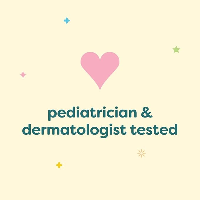 Babyganics Baby Shampoo + Body Wash Pump Bottle, Fragrance Free, 16oz, 3 Pack