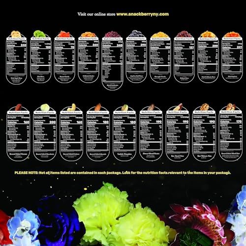 Happy Birthday Dried Fruit & Nuts Gift Basket Arrangement Platter, Gourmet Food Snack Box, Birthday Care Package, Healthy Kosher, Her Him (9 Assortments)