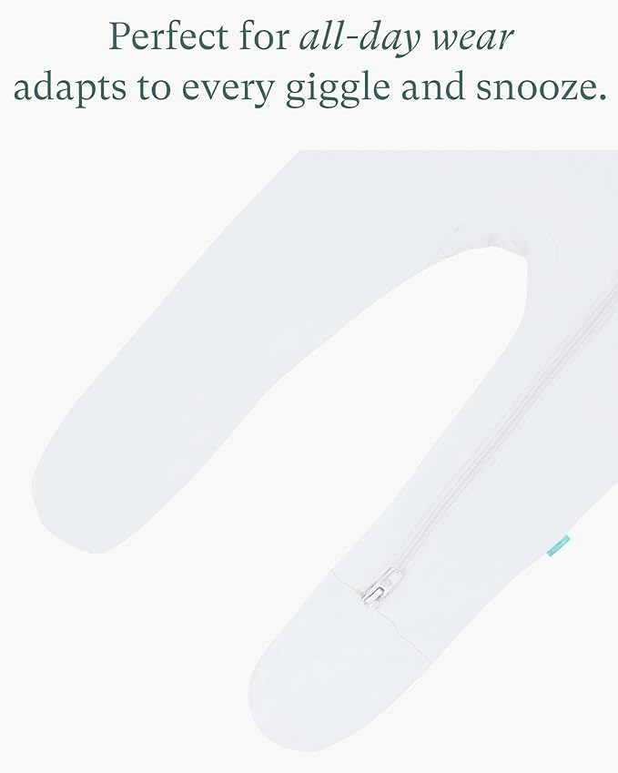 PurComfy Baby Zipper Footie Pajamas, Supersoft Bamboo Rayon Baby Footed Pjs Boy Girl 0-3-6-9-18-24 Month Coverall Sleepers