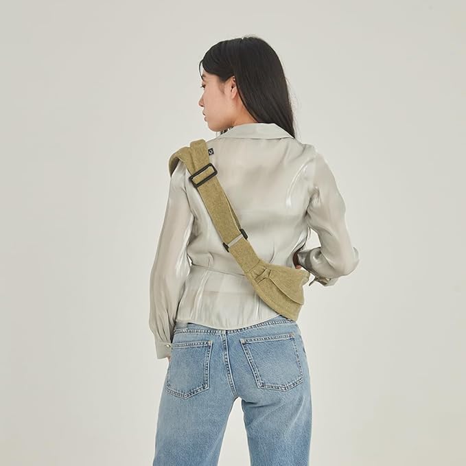 GOOSEKET 365 Toddler Carrier, 100% Cotton, Lightweight, Easy-to-USE, Portable, Suitable from 6-48 Months, Supports UP to 44LBS (Khaki)