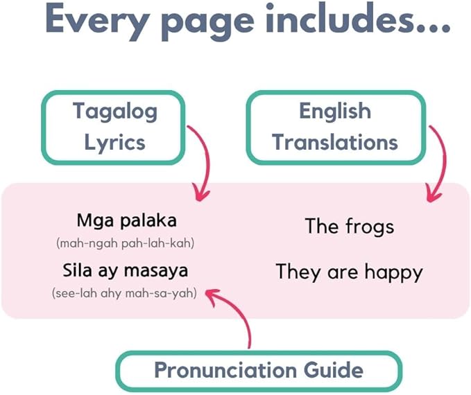 I Love to Sing in Tagalog: Animal Songs, Press and Play Interactive Songbook, Tagalog Books for Toddlers, Baby Books, Tagalog for Children
