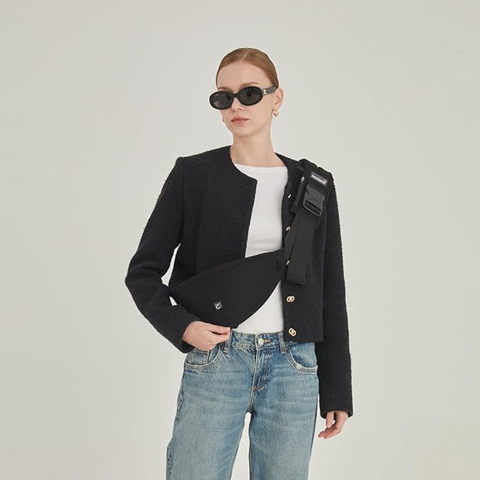 GOOSEKET 365 Toddler Carrier, 100% Cotton, Lightweight, Easy-to-USE, Portable, Suitable from 6-48 Months, Supports UP to 44LBS (Black)